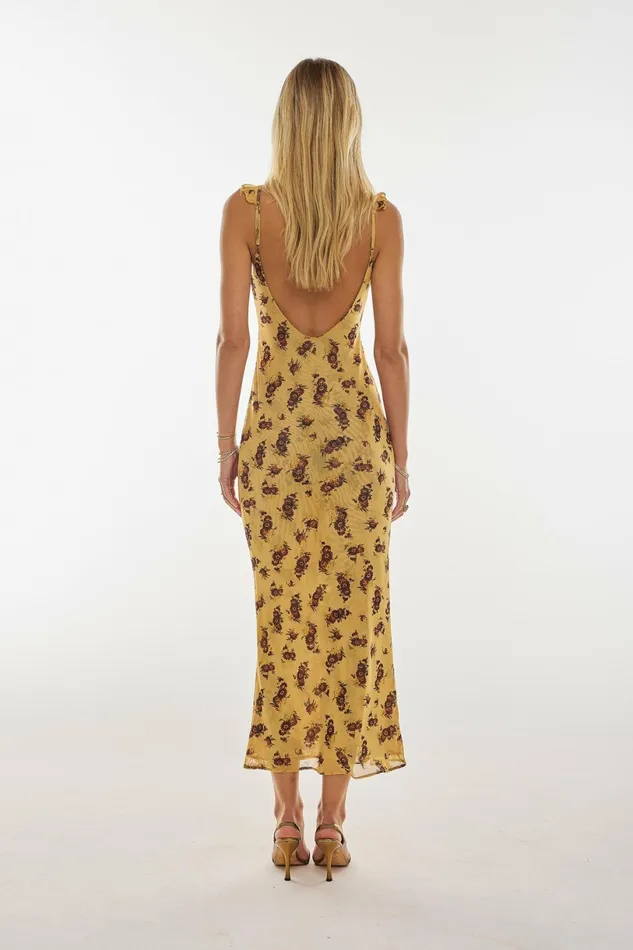RESA Midi Dress Goldie Dress In Dandelion 8211 Women