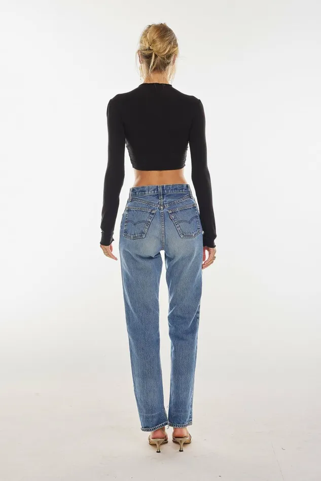 RESA Tops Shelby Top In Black Knit 8211 Women