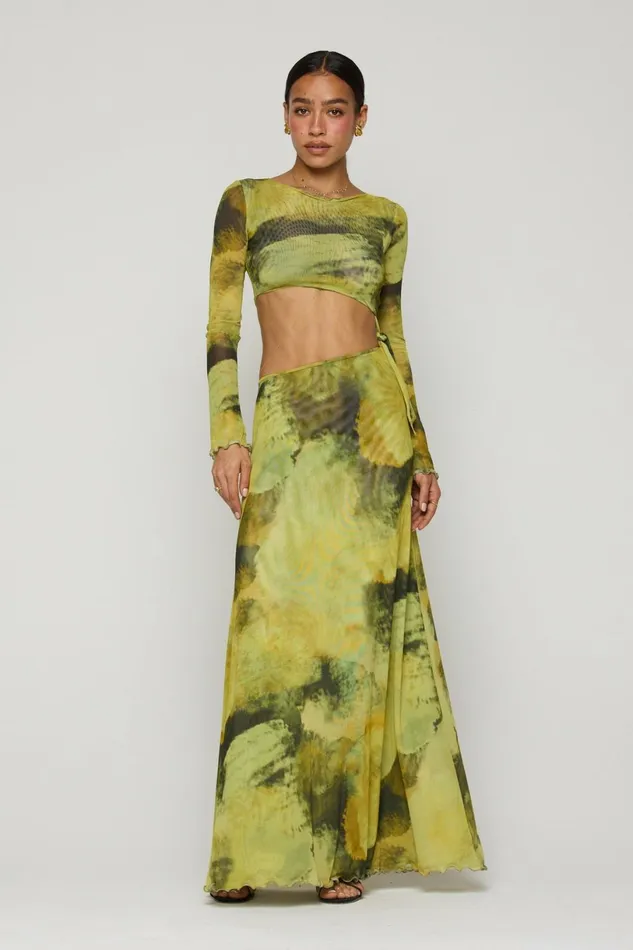 RESA Wedding Guest Eva Maxi In Moonshadow 8211 Women