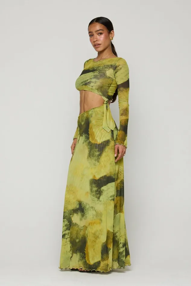 RESA Wedding Guest Eva Maxi In Moonshadow 8211 Women