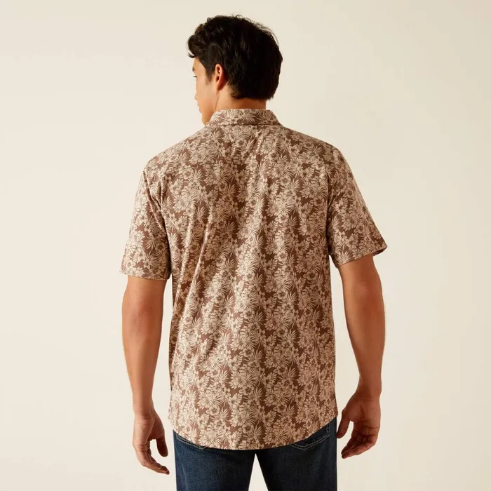 Retro Button Down Shirt Desert Mocha Men Ariat Button Down Shirts Retro Button Down Shirt Desert Mocha Men Ariat Button Down Shirts