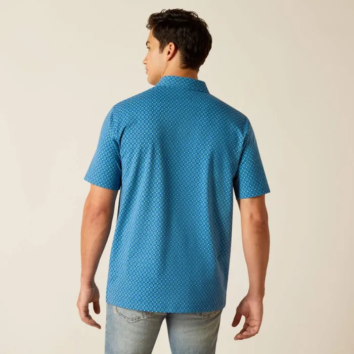 Retro Polo Blue Ridge Men Ariat TShirts and Polos Retro Polo Blue Ridge Men Ariat TShirts and Polos