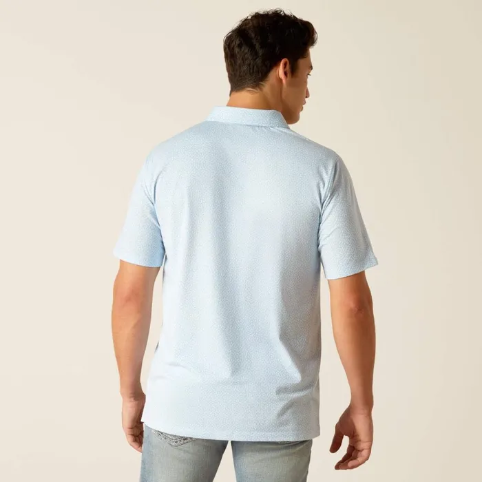 Retro Polo Cashmere Blue Men Ariat TShirts and Polos Retro Polo Cashmere Blue Men Ariat TShirts and Polos