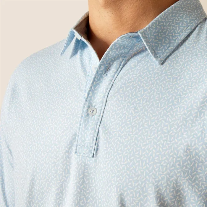 Retro Polo Cashmere Blue Men Ariat TShirts and Polos Retro Polo Cashmere Blue Men Ariat TShirts and Polos