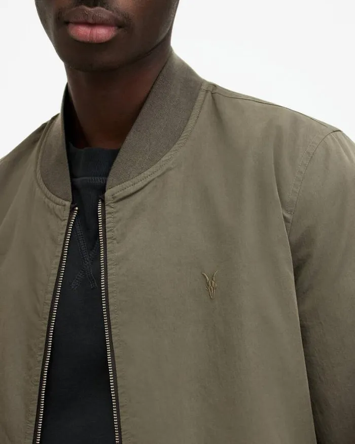 Reversible Bassett Bomber Jacket Blkash Khaki Brwn Men AllSaints Jackets and Coats Reversible Bassett Bomber Jacket Blkash Khaki Brwn Men AllSaints Jackets and Coats