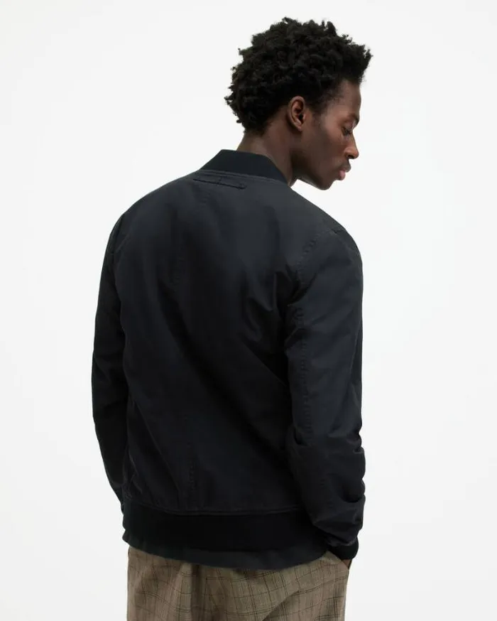 Reversible Bassett Bomber Jacket Blkash Khaki Brwn Men AllSaints Jackets and Coats Reversible Bassett Bomber Jacket Blkash Khaki Brwn Men AllSaints Jackets and Coats