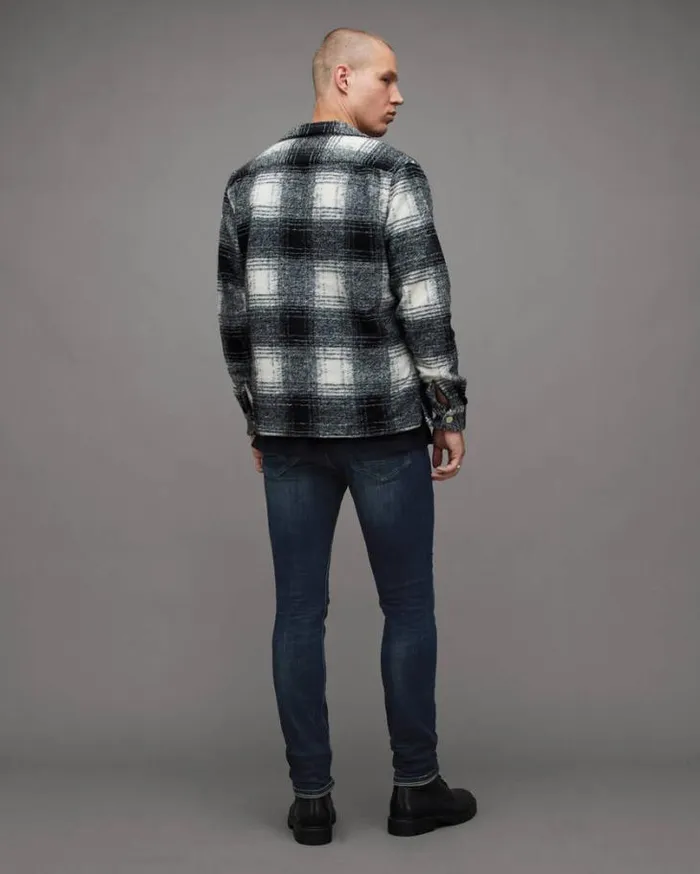 Rex Slim Fit Soft Stretch Denim Jeans Indigo Men AllSaints Pants
