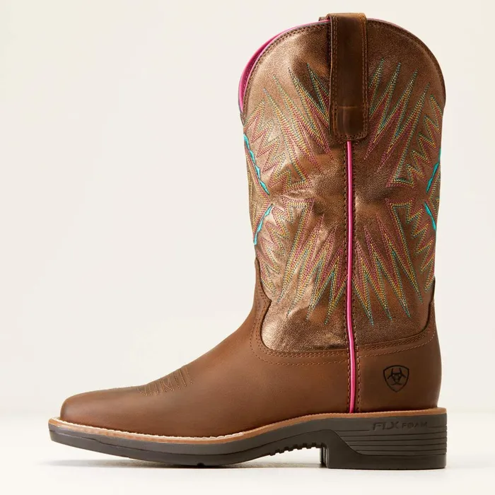 Ridgeback Western Boot Distressed Tan Women Ariat Western Boots Ridgeback Western Boot Distressed Tan Women Ariat Western Boots