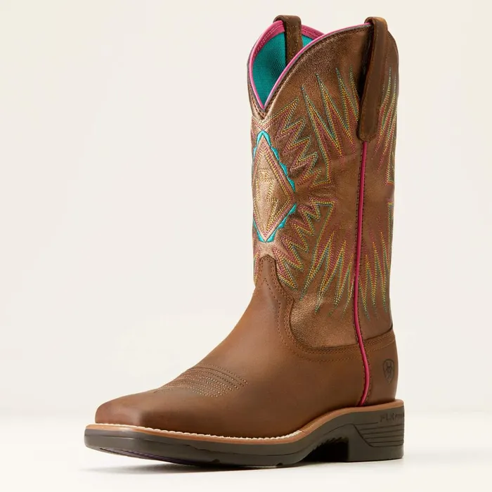 Ridgeback Western Boot Distressed Tan Women Ariat Western Boots Ridgeback Western Boot Distressed Tan Women Ariat Western Boots