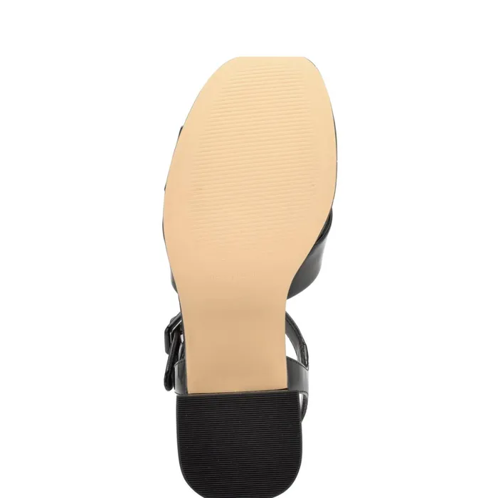 Rilay Platform Sandals Black Patent Women Nine West Heeled Rilay Platform Sandals Black Patent Women Nine West Heeled
