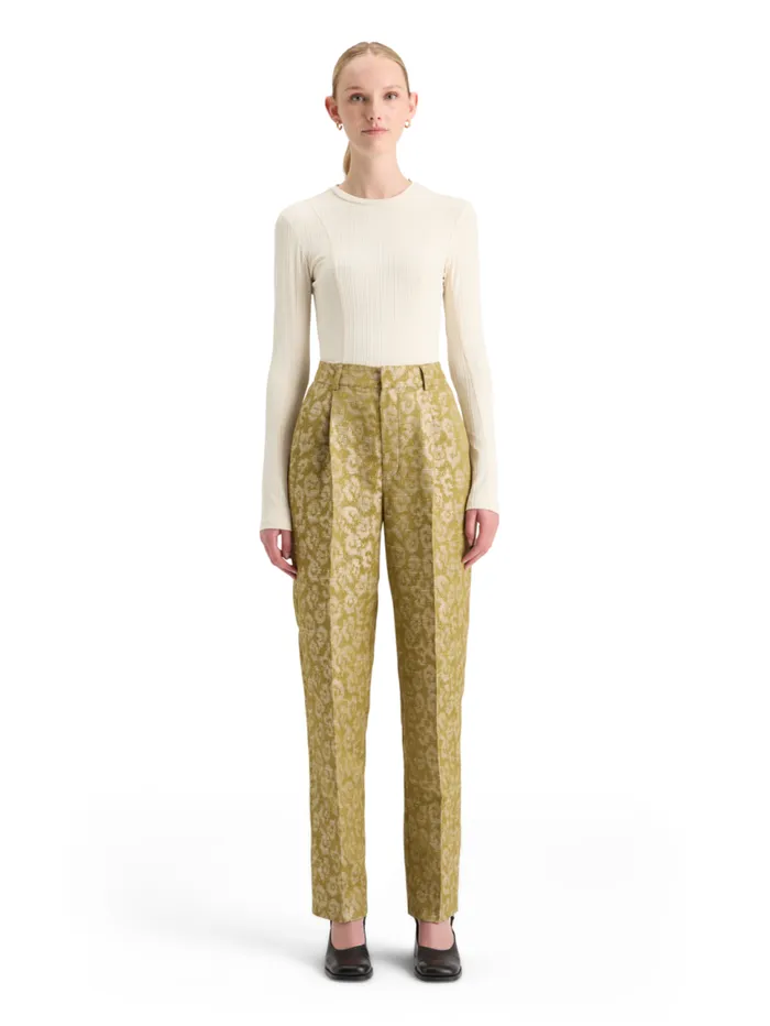 ROBYN 8211 IKAT LEOPARD RELAXED TAPERED PANT Ikat Leopard Women Scotch and Soda Pants