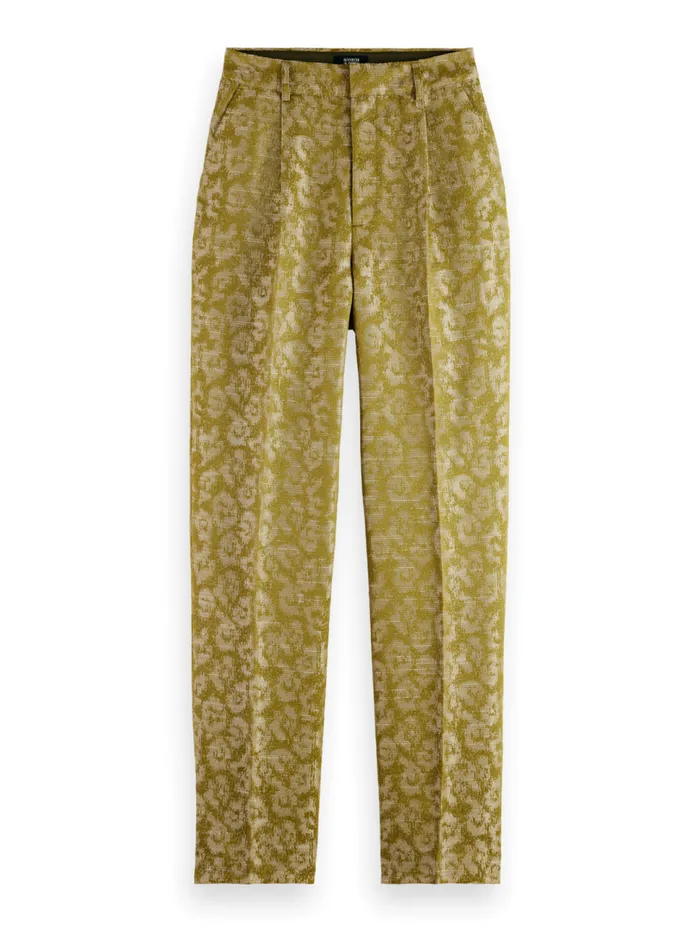 ROBYN 8211 IKAT LEOPARD RELAXED TAPERED PANT Ikat Leopard Women Scotch and Soda Pants ROBYN 8211 IKAT LEOPARD RELAXED TAPERED PANT Ikat Leopard Women Scotch and Soda Pants