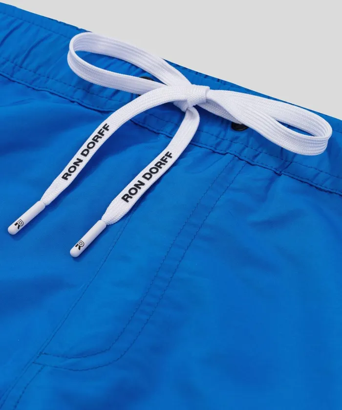 Ron Dorff Board Shorts French Blue Men Swim Shorts