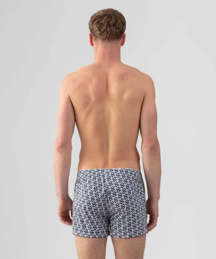 Ron Dorff Boxer Shorts W RD Pattern Navy Men Boxer Shorts