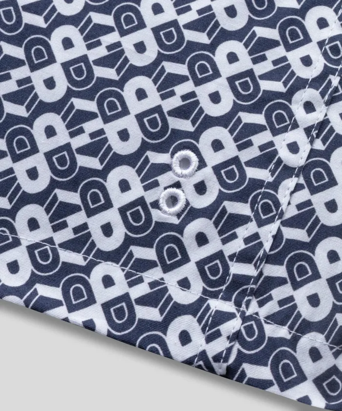 Ron Dorff Boxer Shorts W RD Pattern Navy Men Boxer Shorts