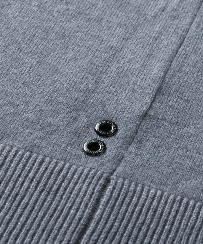 Ron Dorff Cashmere Sweater Glacial Blue Men Cashmere and Knitwear Tops