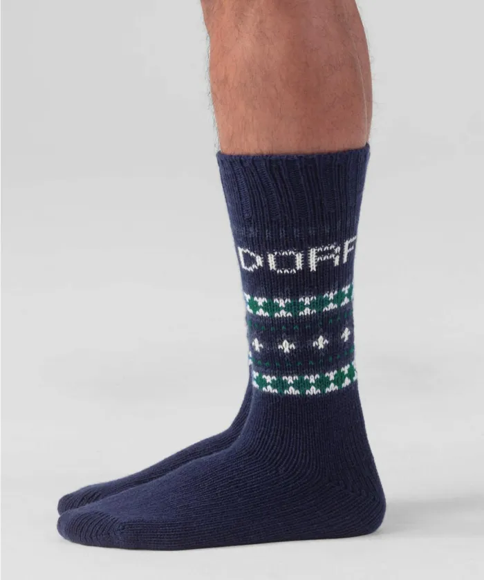 Ron Dorff Fjllsocks W Nordic Pattern Navy Men Sneakers and Sports Socks Ron Dorff Fjllsocks W Nordic Pattern Navy Men Sneakers and Sports Socks