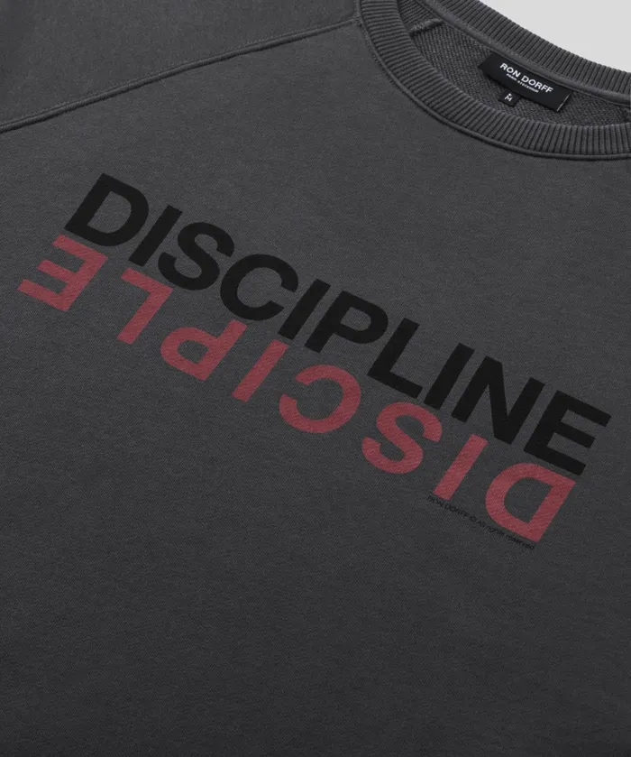 Ron Dorff Organic Cotton Sleeveless Sweatshirt 034DISCIPLINE DISCIPLE034 Lava Grey Men Sweatshirts
