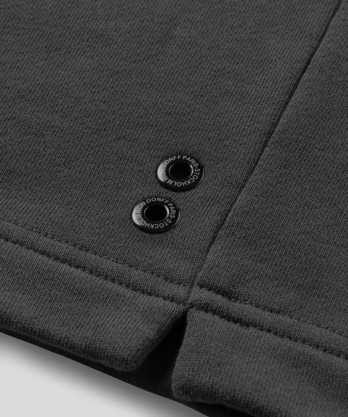 Ron Dorff Organic Cotton Sleeveless Sweatshirt 034DISCIPLINE DISCIPLE034 Lava Grey Men Sweatshirts