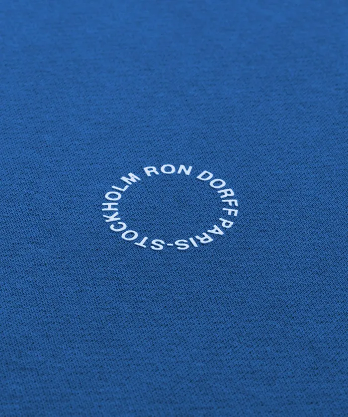 Ron Dorff Organic Cotton Sleeveless Sweatshirt RON DORFF Fjord Blue Men Sweatshirts