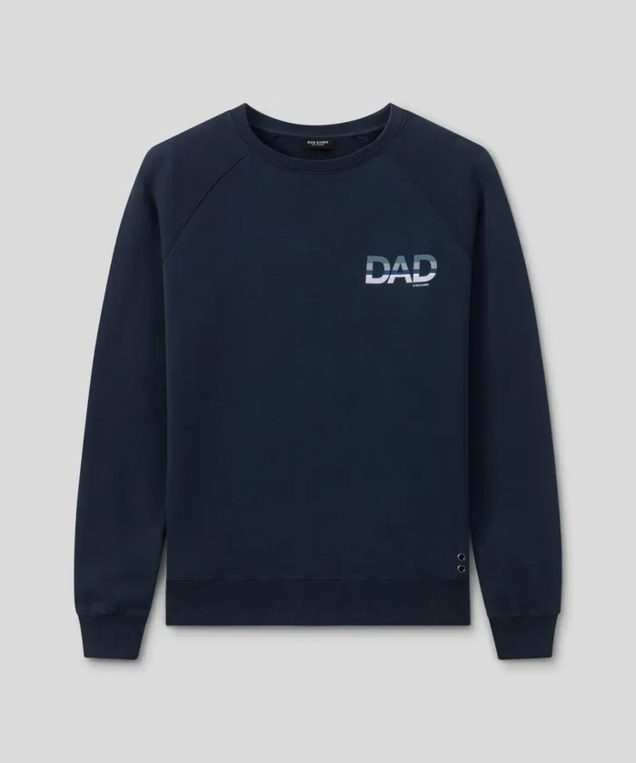 Ron Dorff Organic Cotton Sweatshirt 034DAD034 Navy Men Sweatshirts