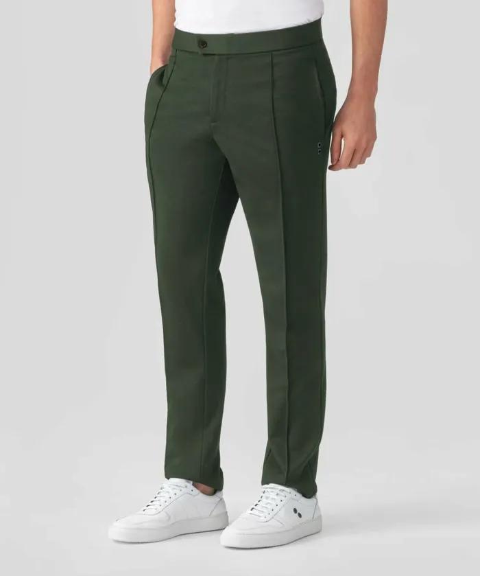 Ron Dorff RD Tennis Pants Dark Army Green Men Pants