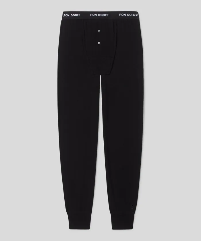 Ron Dorff RON DORFF Long Johns Black Men Loungewear