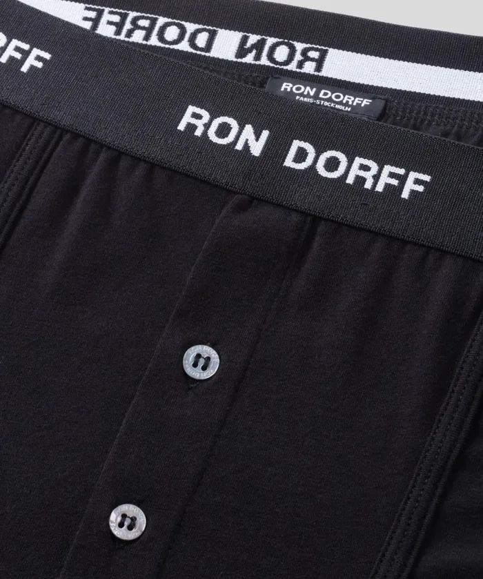 Ron Dorff RON DORFF Long Johns Black Men Loungewear