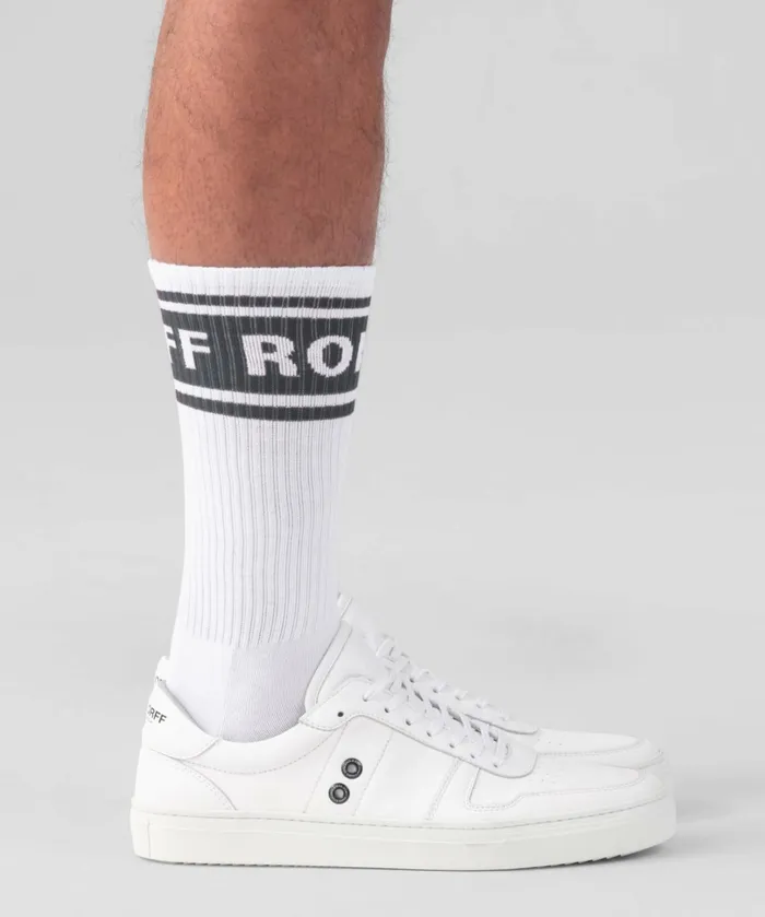 Ron Dorff Sports Socks RD W Stripes Lava Grey Men Sneakers and Sports Socks