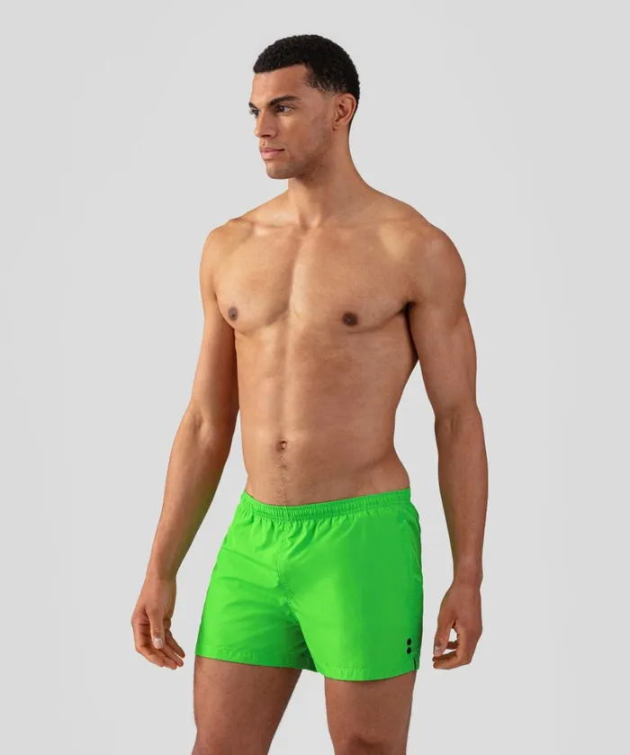 Ron Dorff Swim Shorts Neon Green Men Swim Shorts