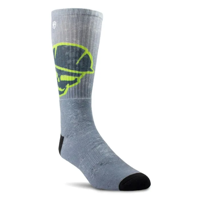 Roughneck Graphic Crew Work Sock 2 Pair Multi Color Pack MenWomen Ariat Socks Roughneck Graphic Crew Work Sock 2 Pair Multi Color Pack MenWomen Ariat Socks