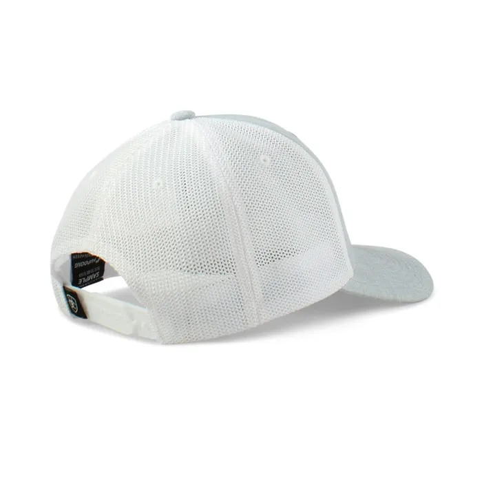 Round Script Logo Cap Blue Men Ariat Hats and Caps Round Script Logo Cap Blue Men Ariat Hats and Caps
