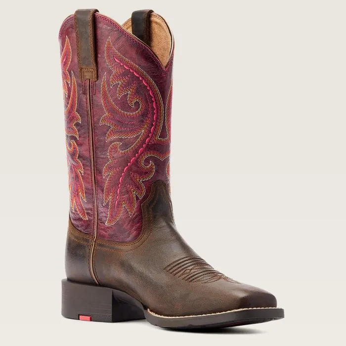 Round Up Back Zip Western Boot Worn Mocha Women Ariat Western Boots Round Up Back Zip Western Boot Worn Mocha Women Ariat Western Boots