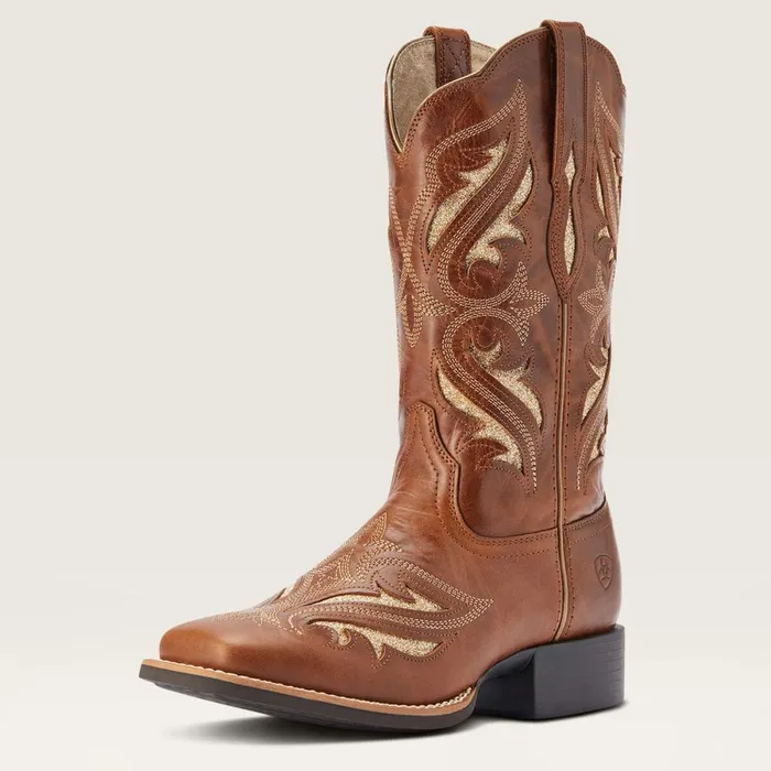 Round Up Bliss Western Boot Midday Tan Women Ariat Western Boots