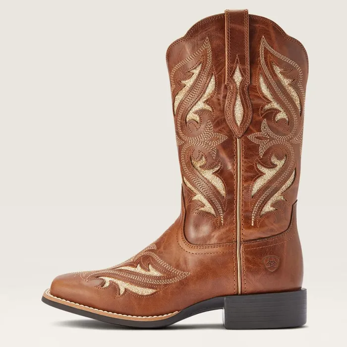 Round Up Bliss Western Boot Midday Tan Women Ariat Western Boots Round Up Bliss Western Boot Midday Tan Women Ariat Western Boots