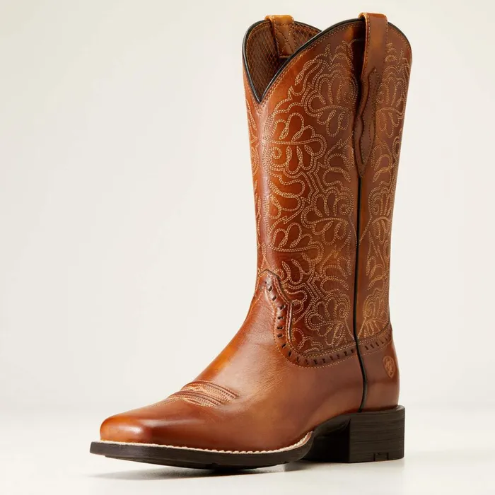 Round Up Remuda Western Boot Naturally Rich Women Ariat Western Boots