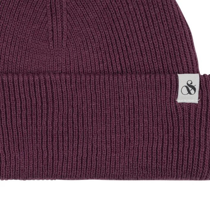 SandS CAPTAIN CUFF BEANIE Black Women Scotch and Soda Hats Scarves and Gloves
