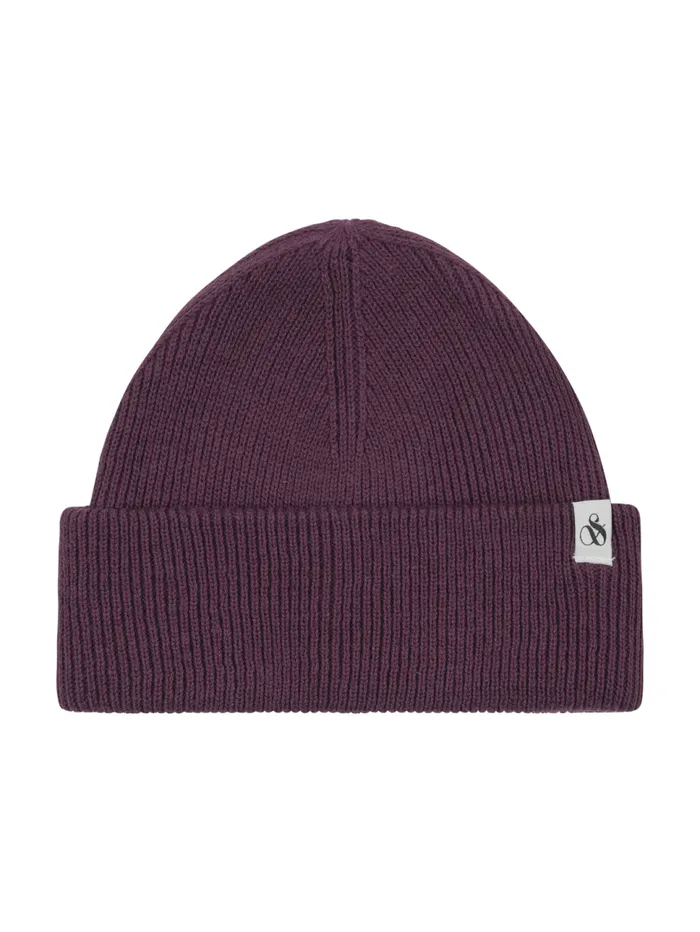 SandS CAPTAIN CUFF BEANIE Black Women Scotch and Soda Hats Scarves and Gloves