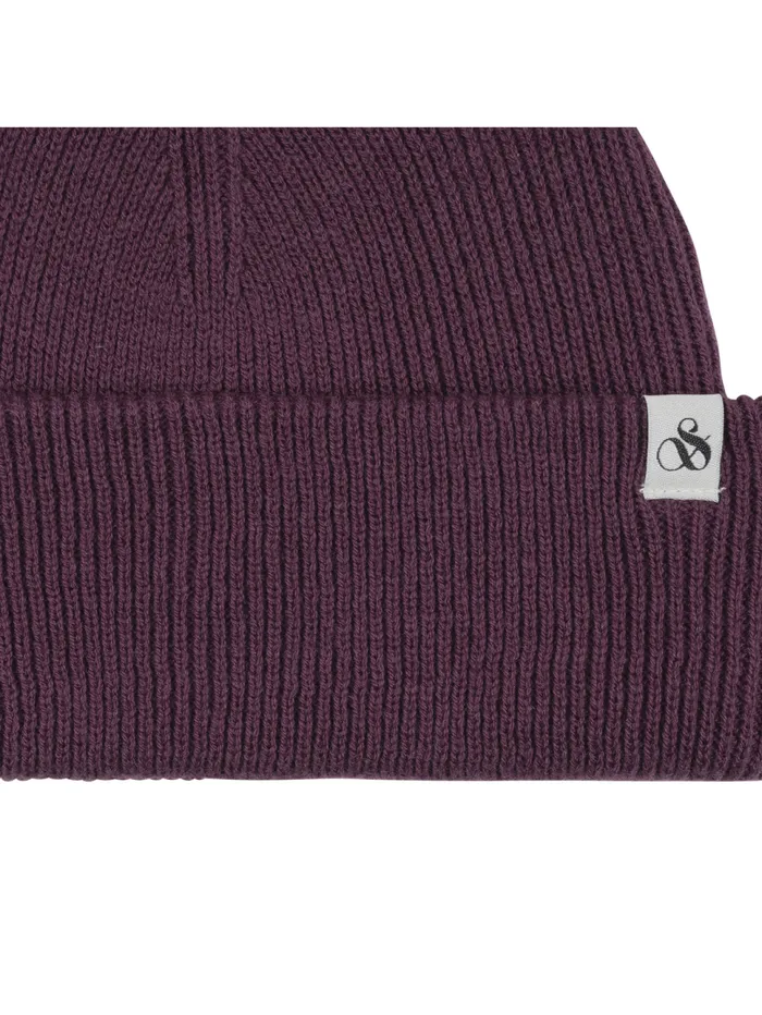 SandS CAPTAIN CUFF BEANIE Black Women Scotch and Soda Hats Scarves and Gloves