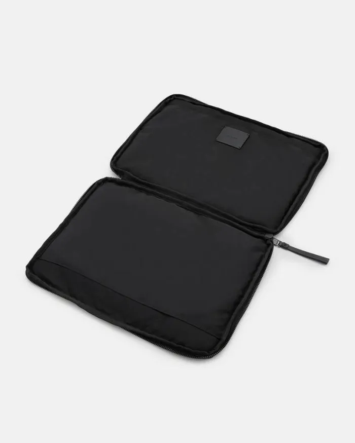 Saff Logo Laptop Case Black Men AllSaints Accessories