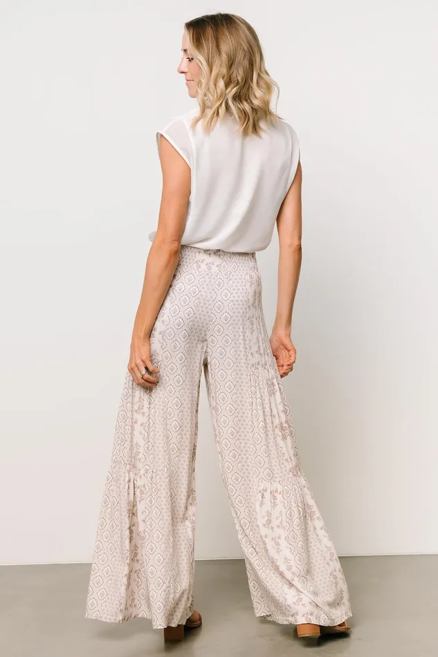 San Sebastian Pants Tan Multi Women Baltic Born Pants San Sebastian Pants Tan Multi Women Baltic Born Pants