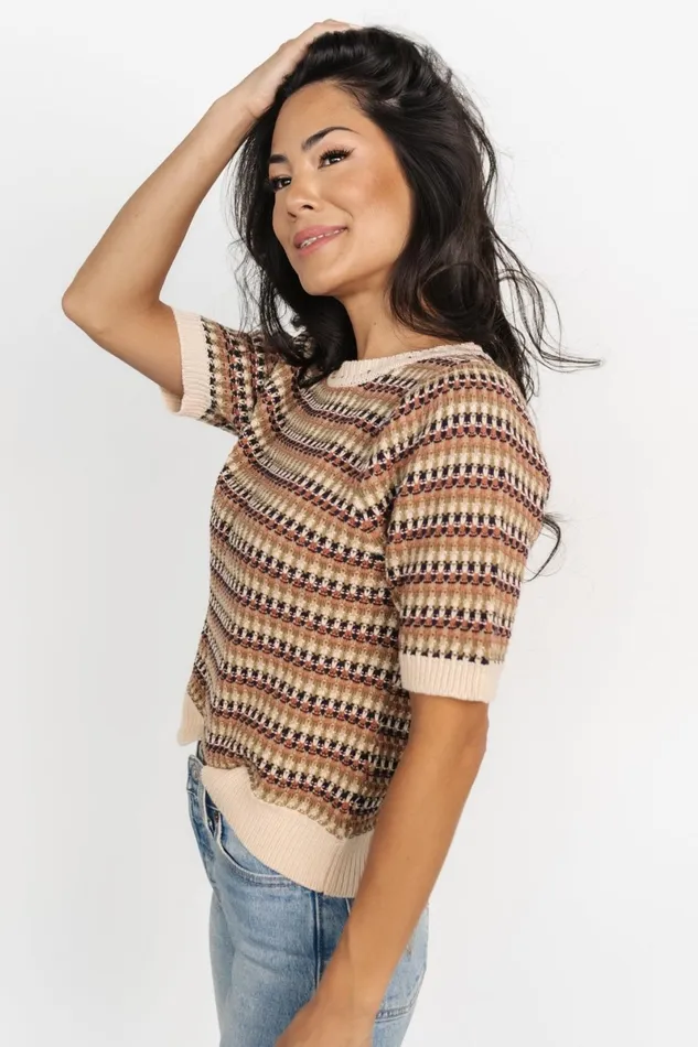 Scout Knit Sweater Top Multi Women Baltic Born Blouses Shirts Scout Knit Sweater Top Multi Women Baltic Born Blouses Shirts