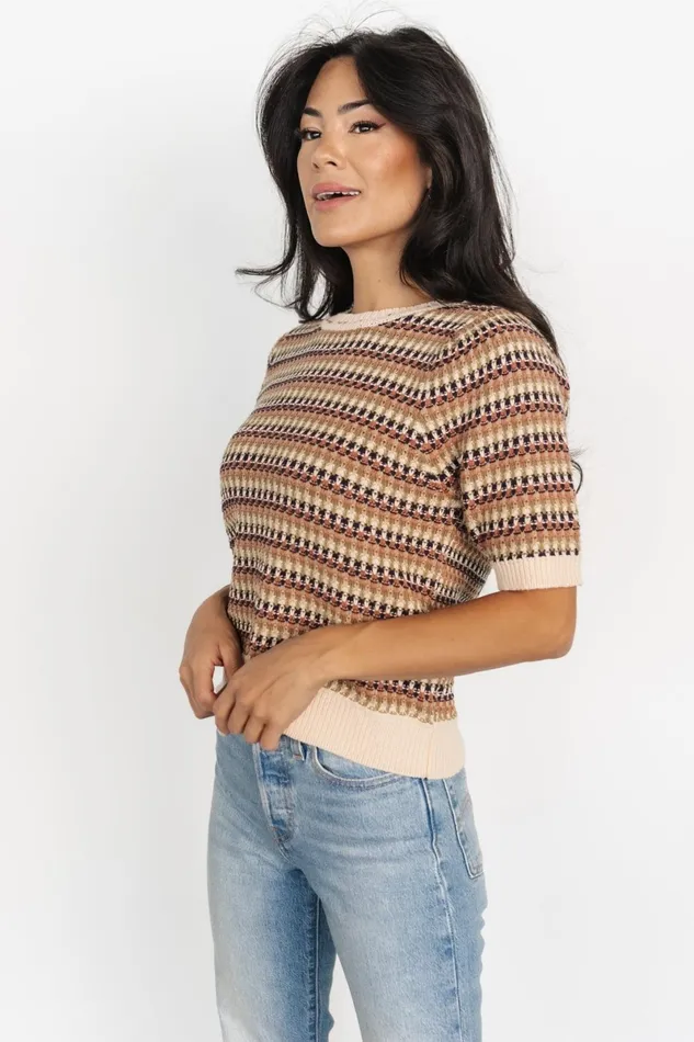 Scout Knit Sweater Top Multi Women Baltic Born Blouses Shirts Scout Knit Sweater Top Multi Women Baltic Born Blouses Shirts