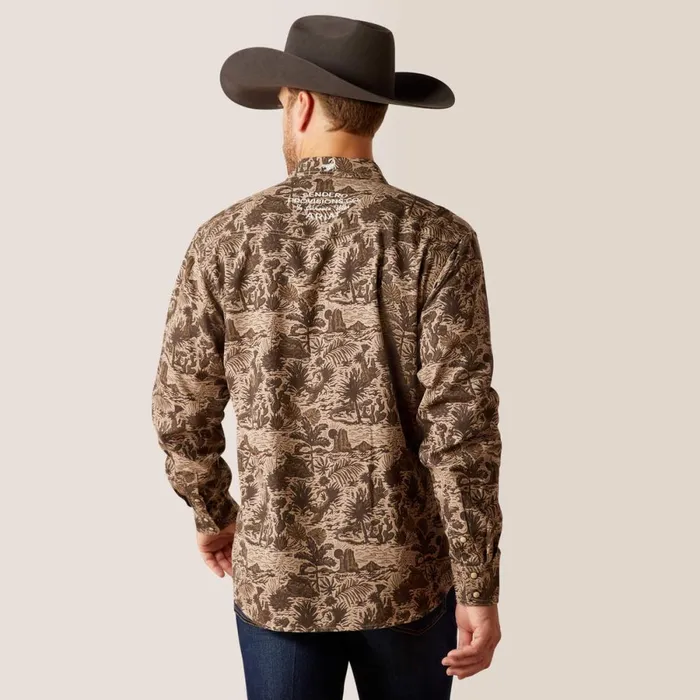 Sendero Desert Retro Fit Shirt Desert Men Ariat Button Down Shirts Sendero Desert Retro Fit Shirt Desert Men Ariat Button Down Shirts