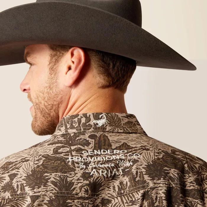 Sendero Desert Retro Fit Shirt Desert Men Ariat Button Down Shirts Sendero Desert Retro Fit Shirt Desert Men Ariat Button Down Shirts
