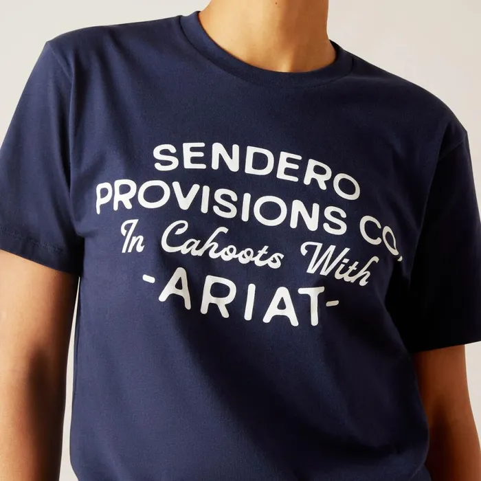 Sendero Provisions TShirt Navy MenWomen Ariat TShirts and Polos Sendero Provisions TShirt Navy MenWomen Ariat TShirts and Polos