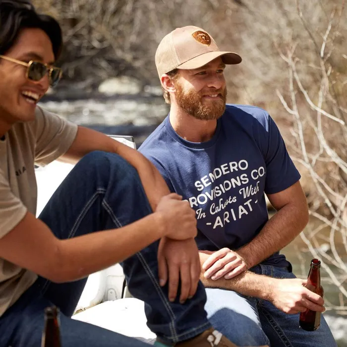 Sendero Provisions TShirt Navy MenWomen Ariat TShirts and Polos Sendero Provisions TShirt Navy MenWomen Ariat TShirts and Polos