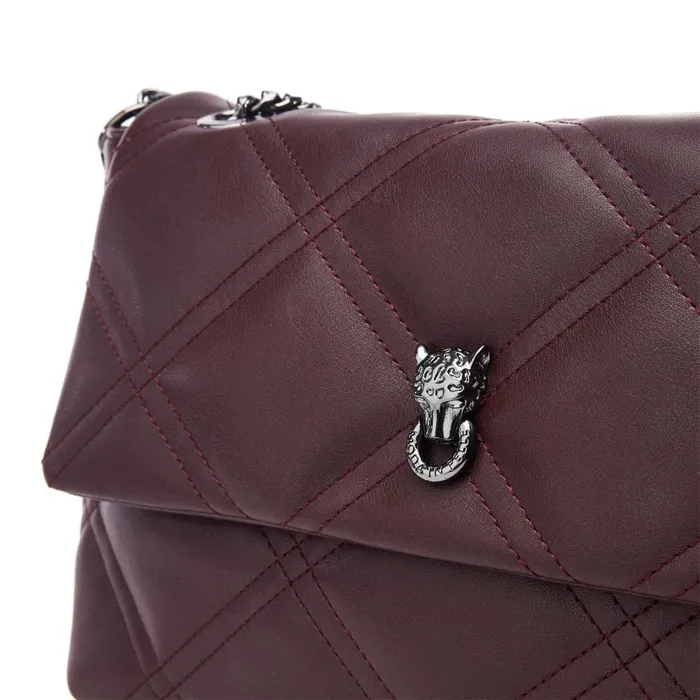 Shoulder Bags Women Moda In Pelle Bea Bag Burgundy Porvair