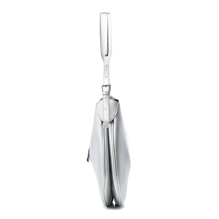 Shoulder Bags Women Moda In Pelle Kaffe Bag Silver Porvair