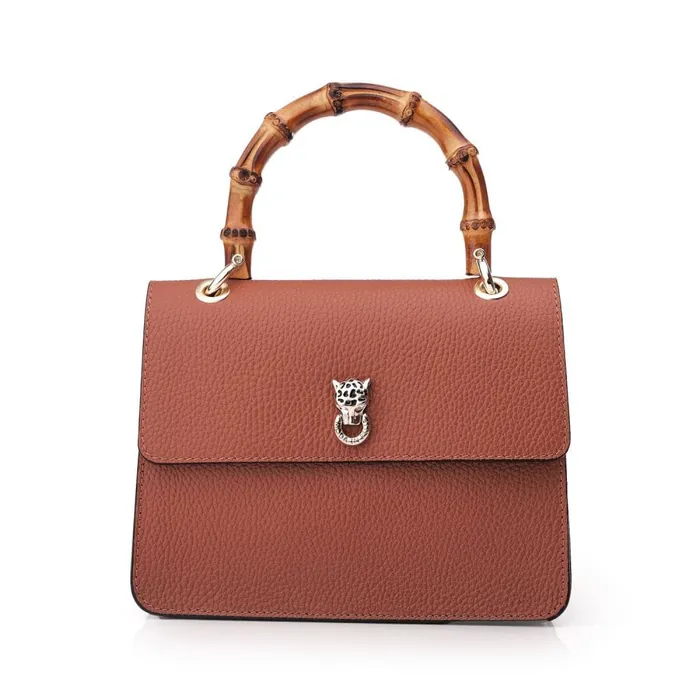 Shoulder Bags Women Moda In Pelle Larch Bag Tan Leather